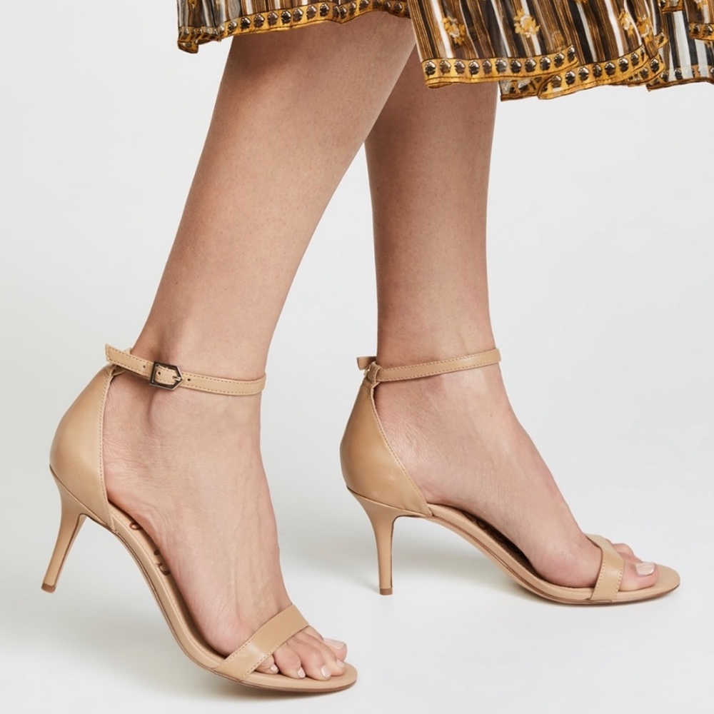 Sam Edelman Patti Sandal Nude Leather 7.5W